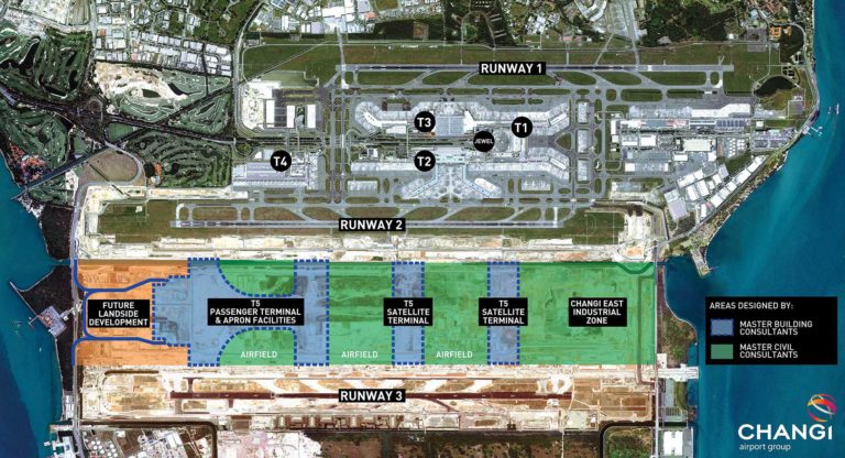 KPF and Heatherwick Studio selected for design of Singapore Changi Airport Terminal 5