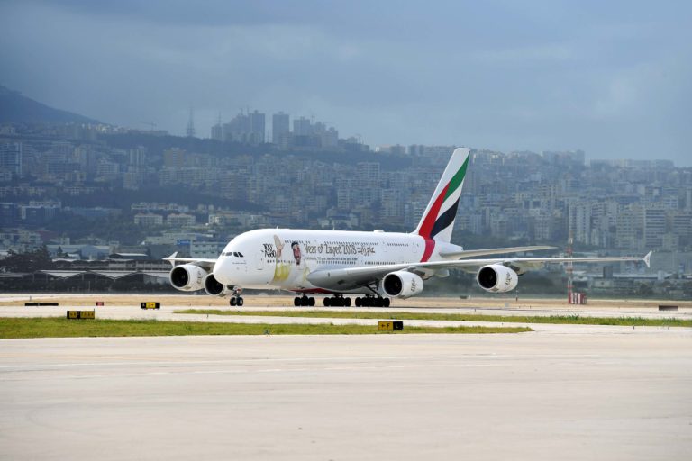 Emirates makes history with one-off A380 touchdown in Beirut